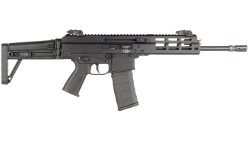 Halbautomat, APC223 PRO Carbine, Kal. .223 Rem., Lauflänge 308mm, schwarz, klappbarer Einschubschaft PRO