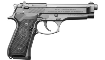 Pistole, Beretta, 92FS, Kal. 9 mm Para/Luger/9x19, <b>GREY</b>, 15 Schuss Magazin