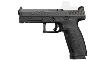 Pistole, CZ, P-10 F OR (Optic-Ready), Kal. 9mm Para/Luger/9x19, Kunststoff-Griffstück, schwarz, 19 Schuss Magazin