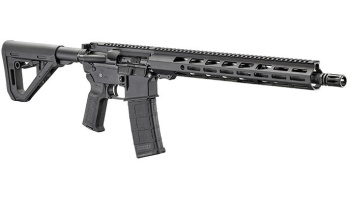 Halbautomat, Ruger, HARRIER, Kal. 5.56x45 NATO, schwarz, 16.1'' Lauf, MT1/2x28", 30 Schuss Magazin