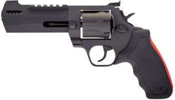Revolver, Taurus, Mod. Raging Hunter, 5 1/8'' Lauf, Matte Black, Kal. .357 Magnum, Gummigriffschalen, 7 Schuss