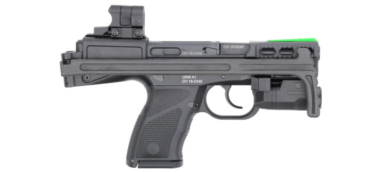 Pistole, B&T AG, USW-A1 Compact, Kal. 9mm Para/9mm Luger/9x19, mit Aimpoint ACRO Leuchtpunkt