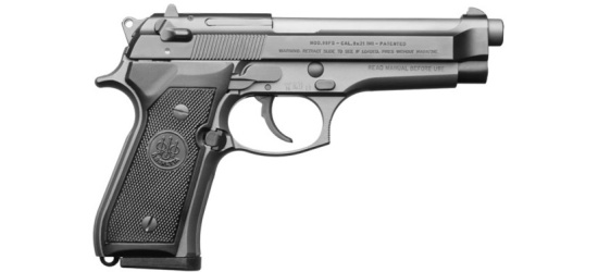 Pistole, Beretta, 92FS, Kal. 9 mm Para/Luger/9x19, <b>GREY</b>, 15 Schuss Magazin