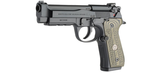 Pistole, Beretta, 92G Tactical Brigadier, Kal. 9 mm Para/Luger/9x19, 15 Schuss Magazin