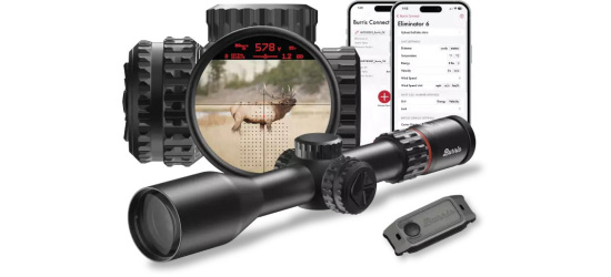 Zielfernrohr, Burris, Eliminator 6, 4-20x56mm, inkl. Entfernungsmesser und Ballistiksoftware