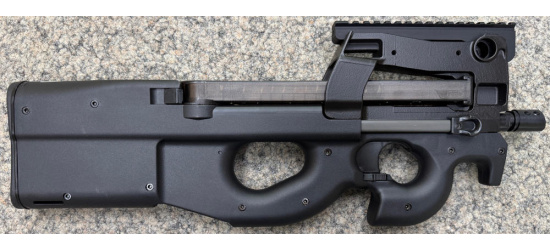 Halbautomat, FN Herstal, FN PS90, Kal. 5.7x28mm, schwarz, 10.4" Lauf mit Mündungsbremse