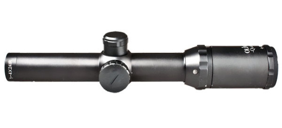 Zielfernrohr, Fritzmann/Olivon, 1-4 x 24, Absehen Nr. 4A, beleuchtet