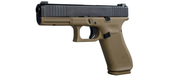 Pistole, Glock, 17 FRENCH Gen5/FS, Kal. 9mm Para/Luger/9x19mm, Two-Tone, 17 Schuss