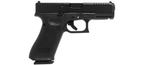 Pistole, Glock, 45 Gen5/FS MOS, Kal. 9mm Para/Luger/9x19mm, 17 Schuss