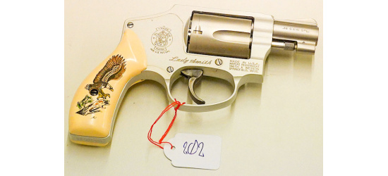 Occasion/Kommission; Revolver, Smith & Wesson, Modell 642-1 Lady Smith, Kal. .38 Spec., 1 7/8" Lauf, Ref.: 202