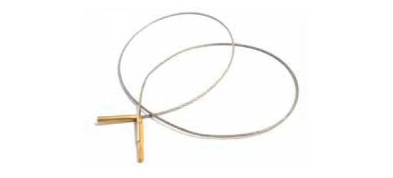 Niebling, Reinigungsseil, Edelstahl Kunststoff-ummantelt, ab Kal. .22, 110cm lang