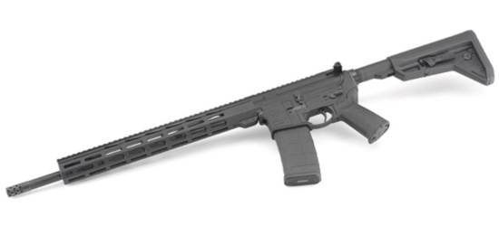 Halbautomat, Ruger, AR-556 MPR, Kal. 5.56x45 NATO, schwarz, 18'' Lauf, 30 Schuss Magazin