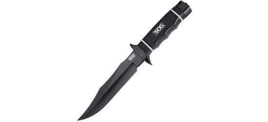 Bowie-Messer, SOG, Tech Bowie, schwarz