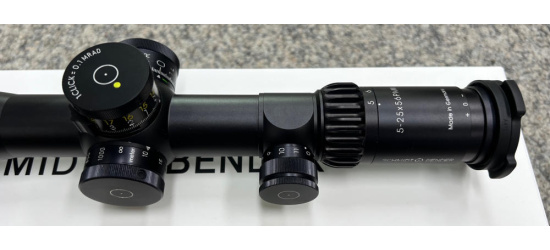 Zielfernrohr, Schmidt & Bender, PM II, 5-25x56, P5FL Absehen