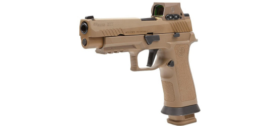 Pistole, Sig Sauer, P320 M17X Series RX, Kal. 9mm Para, Nightsight, 21 Schuss Magazin