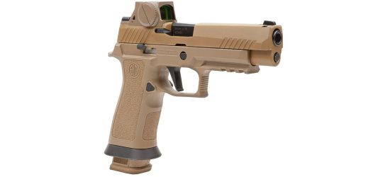 Pistole, Sig Sauer, P320 M17X Series RX, Kal. 9mm Para, Nightsight, 21 Schuss Magazin