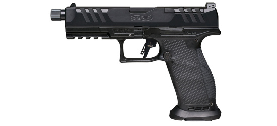 Pistole, Walther, PDP PRO FS, Kal. 9mm Para/Luger/9x19, 5.1" Lauf, Magazindruckknopf, mikroverstellbare Visierung, 18 Schuss Magazin