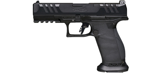 Pistole, Walther, <b>PDP PRO NT Full Size</b>, Kal. 9mm Para/Luger/9x19, 4.5" Lauf ohne Gewinde, Magazindruckknopf, mikroverstellbare Visierung, 18 Schuss Magazin