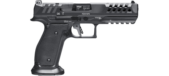 Pistole, Walther, <b>PDP PRO Steel Frame FS</b>, Kal. 9mm Para/Luger/9x19, 5" Lauf, Magazindruckknopf, mikroverstellbare Visierung, 18 Schuss Magazin
